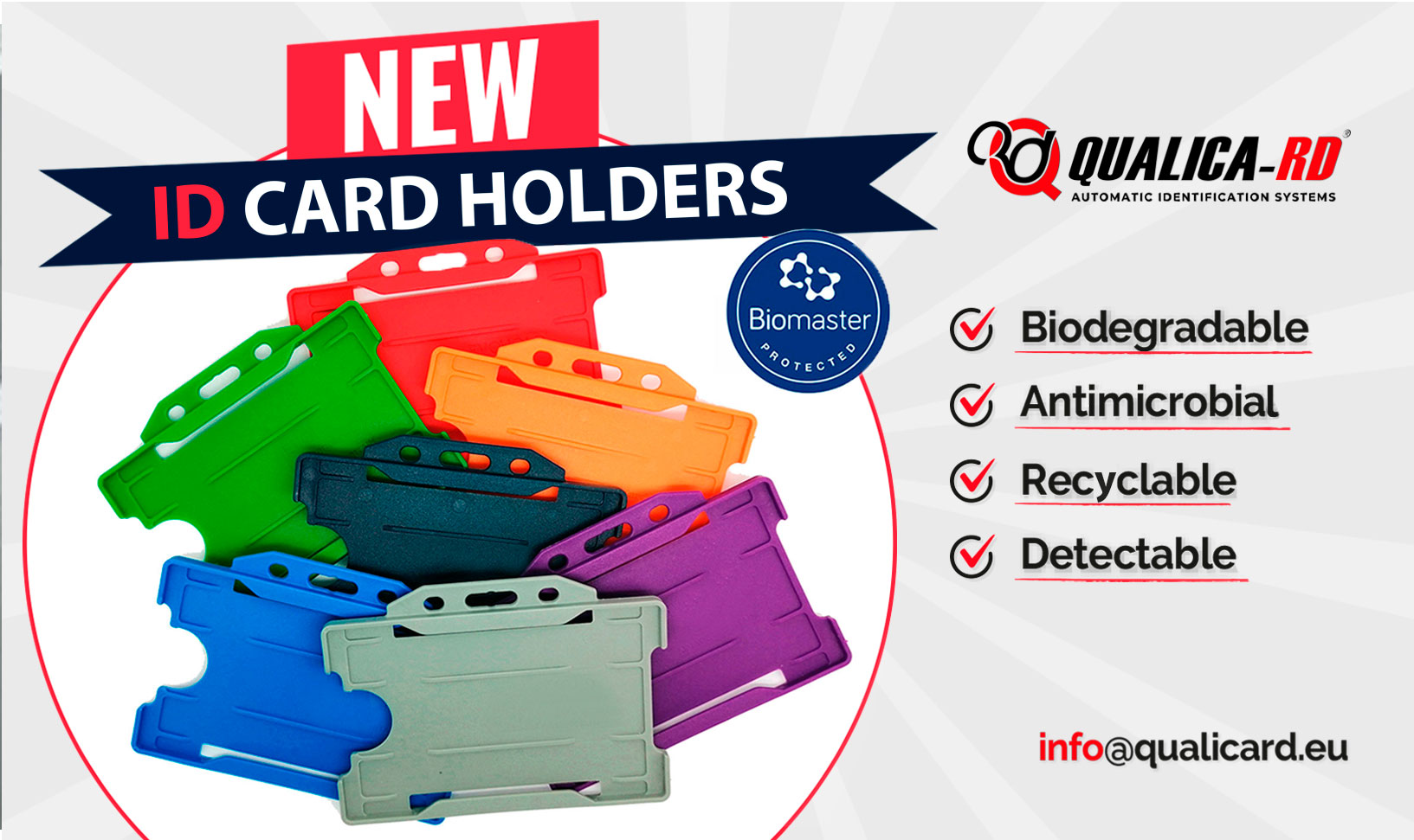 Banner Card Holders QUALICA RD