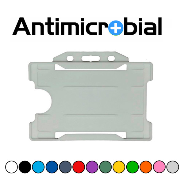 antimicrobial horizontal para una tarjeta