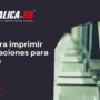 Guía para imprimir acreditaciones para eventos